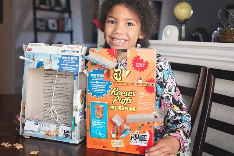 A Homeschool Lesson at the Breakfast Table