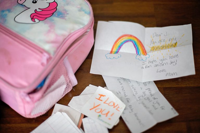 Write lunch notes to your kids